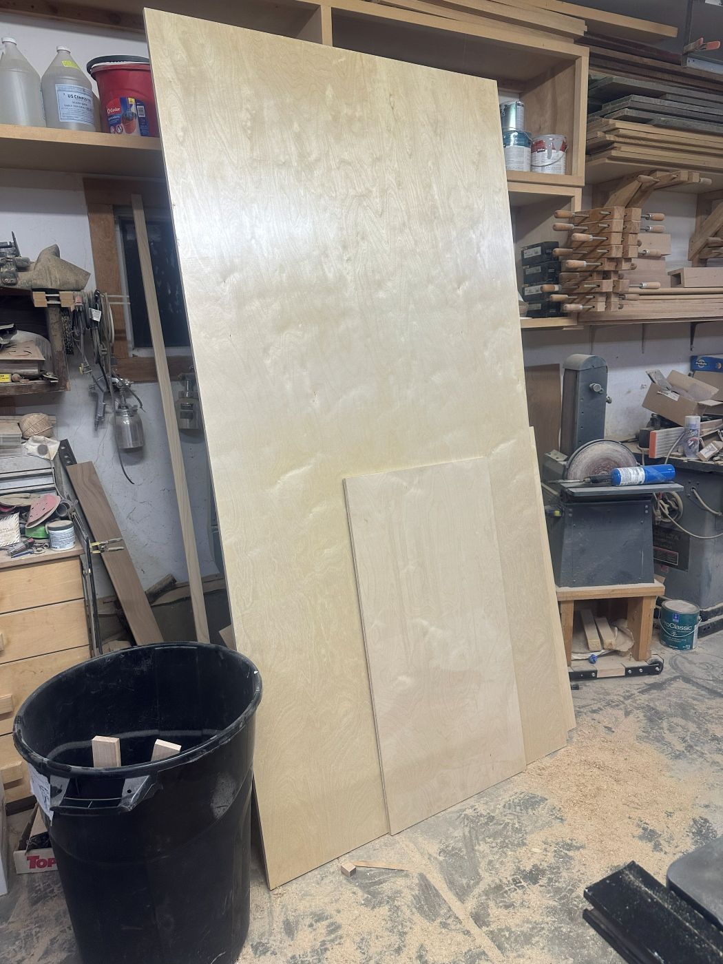 Cutting plywood